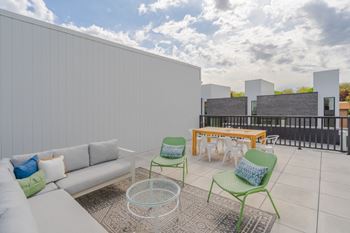 Rooftop Lounge at Matilda 235 Townhomes, Des Moines, 50309